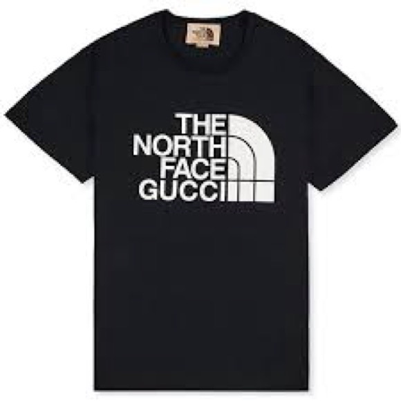GUCCI X NORTH FACE BLACK TSHIRT SIZE XS - Picture 8 of 9